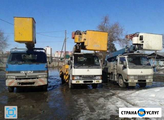 Автовышка услуга, аренда 12,15,20,25,35 метров Кемерово - изображение 1