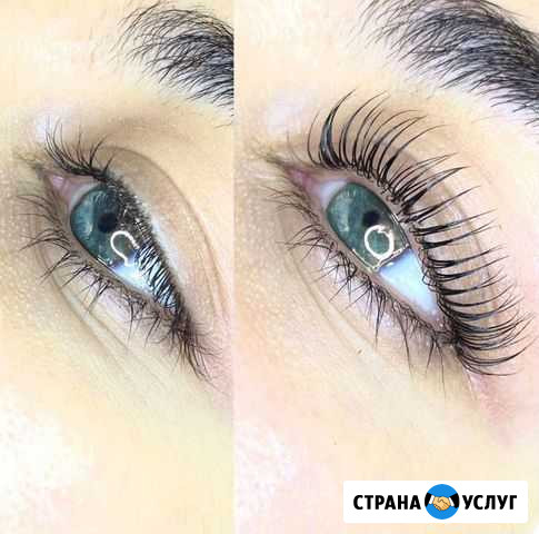 Ламинирование ресниц + стрейченг ресниц и бровей Тула - изображение 1