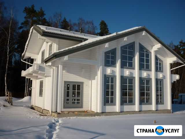 Деревянные дома бани из профил бруса и оцил бревна Тверь - изображение 1