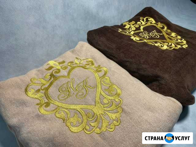 Вышивка на халатах Москва - изображение 1