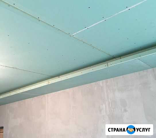 Гипсокартонные работы и вагонка Грозный - изображение 1