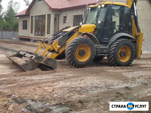 Экскаватор погрузчик JCB бур вилы гидромолот щетка Рязань - изображение 1