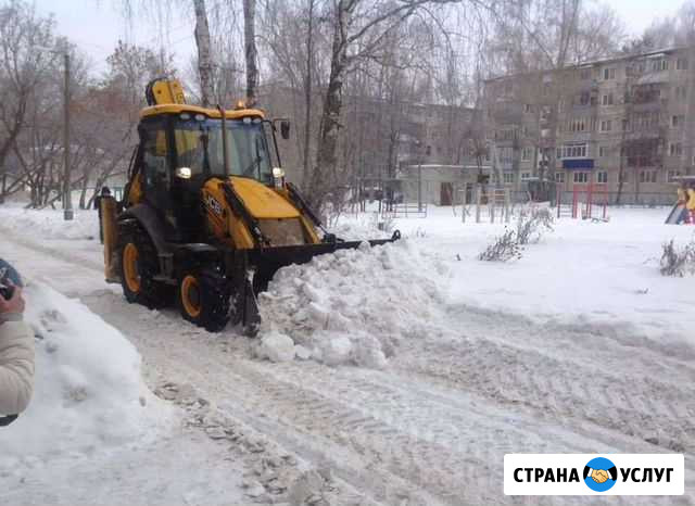 Уборка и расчистка снега трактором Ярославль - изображение 1