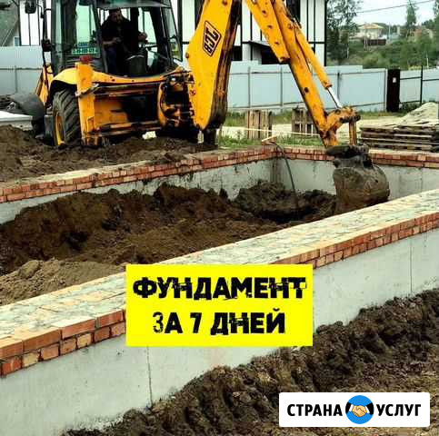 Фундамент. Плитный, ленточный, сваиный в Воронеже Воронеж - изображение 1
