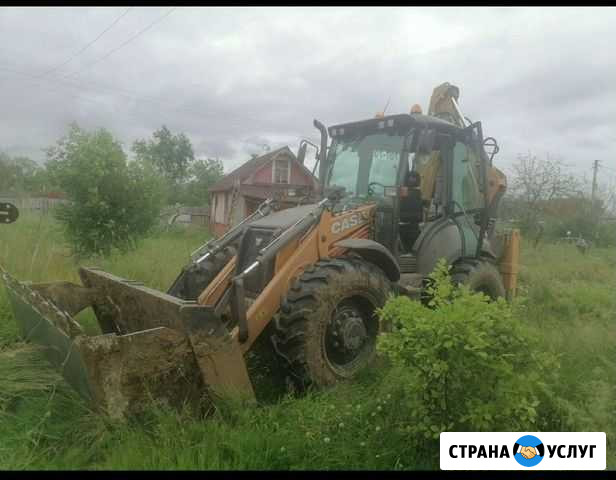 Услуги экскаватор погрузчик (работаем в выходные) Вологда - изображение 1