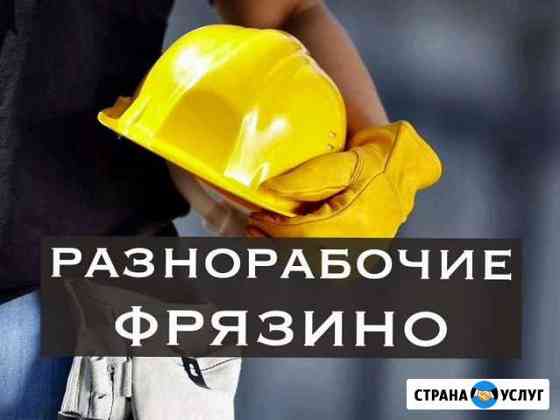 Разнорабочие Фрязино