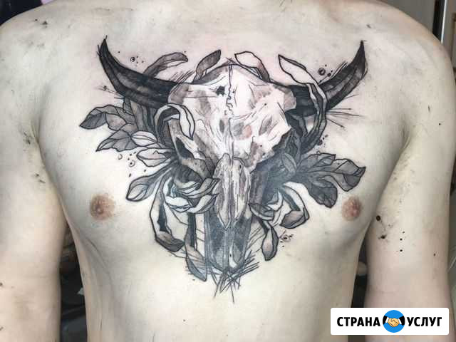 Тату, татуировка в Кирове перекрытия шрамов и стар Киров - изображение 1