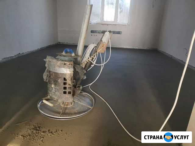 Полусухая механизированная стяжка Выравнивание пол Волгоград - изображение 1