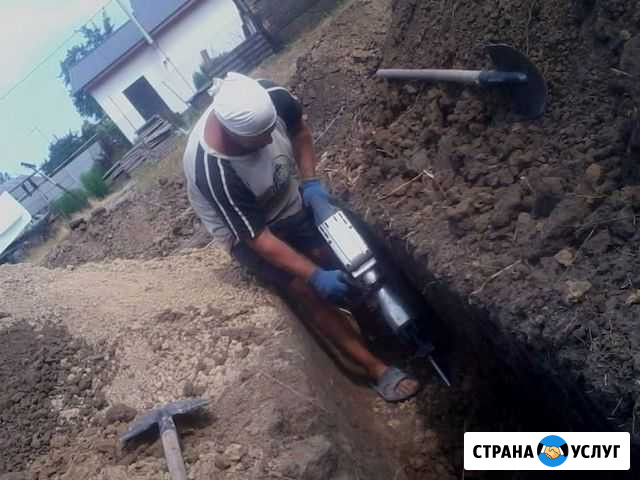 Копка канав, септиков, сливов, дренажей, смотровых Шахты - изображение 1