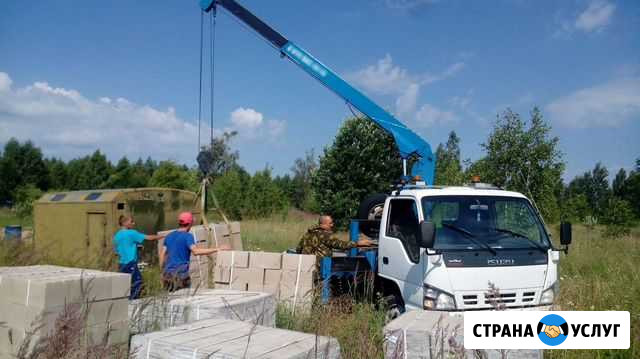 Услуги манипулятора, автовышки Десногорск - изображение 1