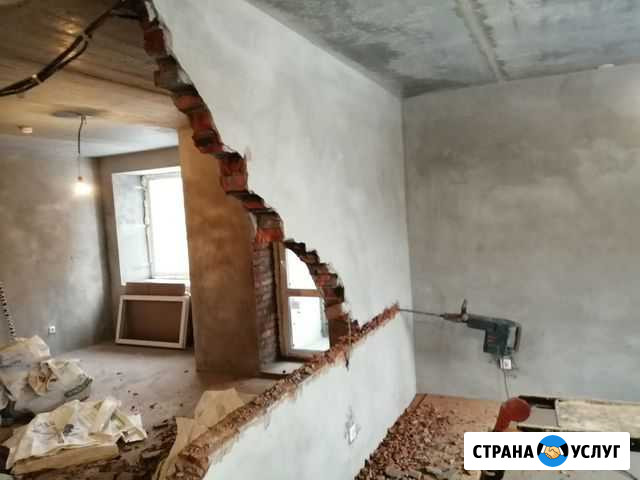 Демонтаж стен,без посредников,Томск-Северск Томск - изображение 1
