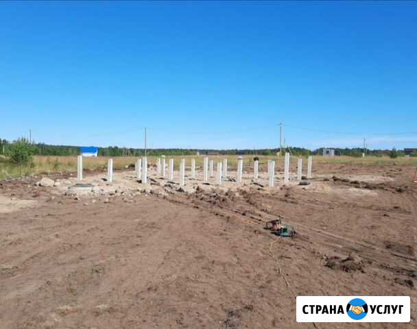 Фундамент на жб сваях Мурино - изображение 1