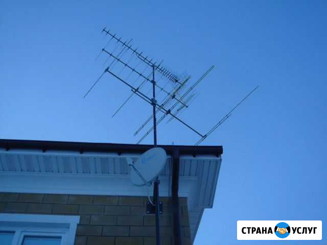 Антенн установка спутниковых, эфирных,4g интернета Ярославль - изображение 1