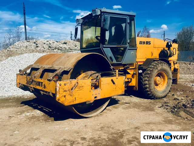 Каток грунтовый услуги, аренда, уплотнение Ижевск - изображение 1