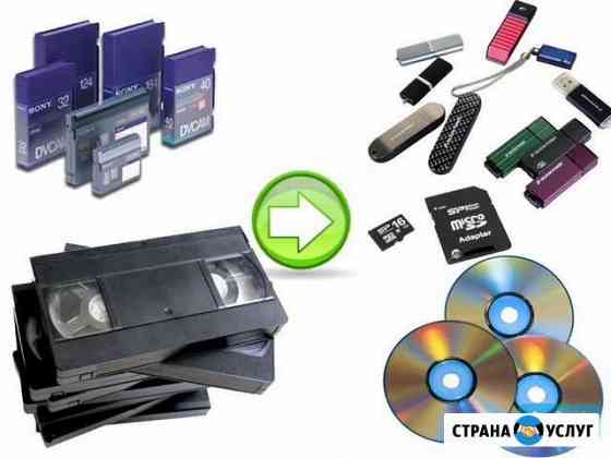 Оцифровка видеокассет VHS Октябрьская