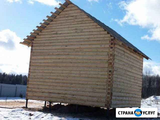 Срубы бань и домов из бревна Санкт-Петербург - изображение 1