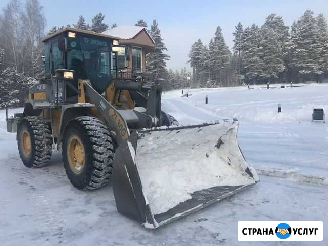 Фронтальный погрузчик. Чистка снега. Вывоз мусора Первоуральск - изображение 1