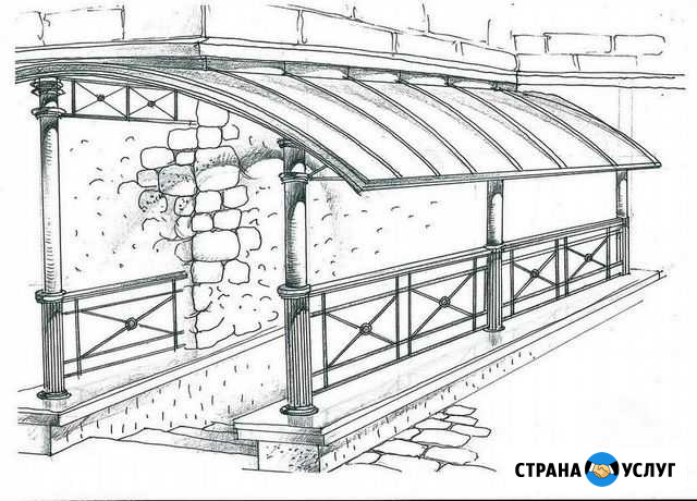 Монтаж поликарбоната Армстронг Грильято Сочи - изображение 1
