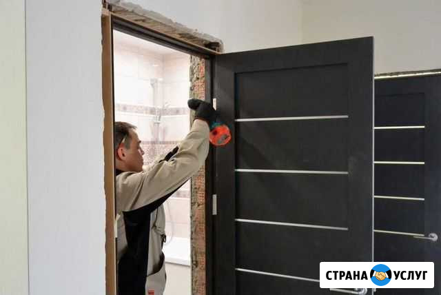 Установка межкомнатных дверей. Входных дверей Белгород - изображение 1