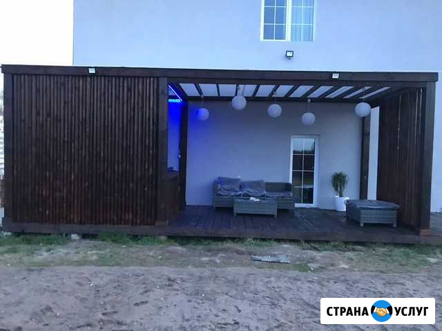 Беседки, террасы, каркасные дома Калининград - изображение 1