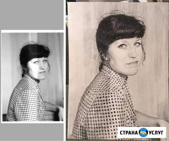 Заказ портрета карандашом по фотографии Симферополь - изображение 1