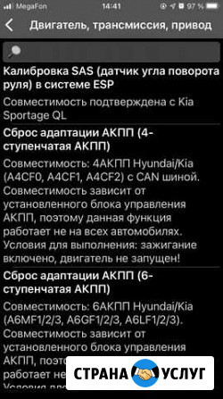 Сброс адаптации акпп4/6 х speed Kia/Hyundai Мурманск - изображение 1