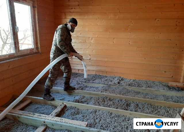 Утепление эковатой в Вологде Вологда - изображение 1