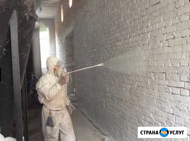 Покраска стен, потолков. Механизированая Белгороде Белгород - изображение 1