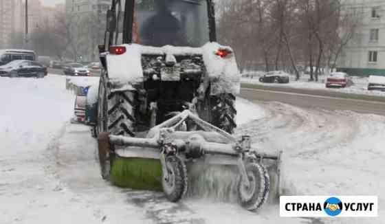 Уборка снега вывоз 24х7 Аренда трактора Санкт-Петербург