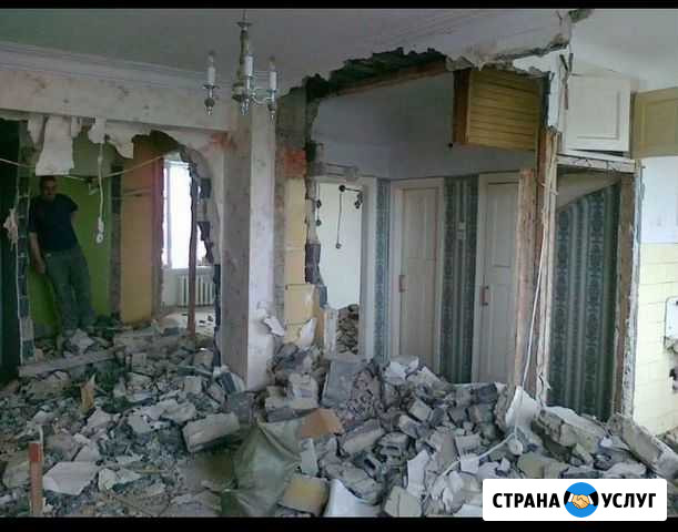 Разрушения снос стен кирпичных и бетонных Махачкала - изображение 1