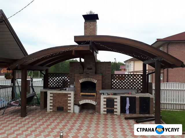 Барбекю, мангалы, печи из кирпича Красноярск - изображение 1