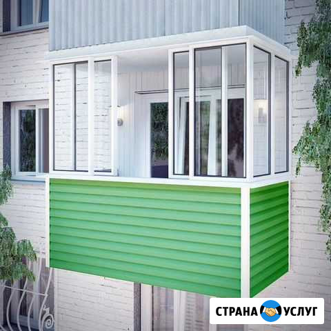 Остекление балконов и Лоджии Окна Обшивка Казань - изображение 1