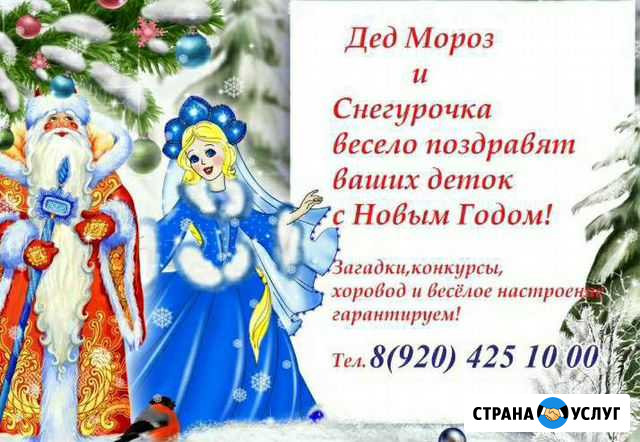 Дед мороз и снегурочка Россошь - изображение 1