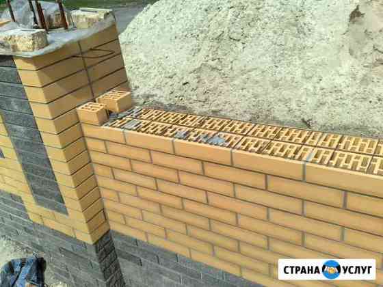 Каменщики Дзержинск - кладка кирпичей, блоков Дзержинск