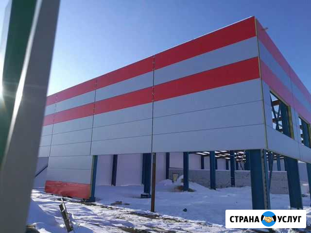 Монтаж сэндвич панелей Бугульма - изображение 1