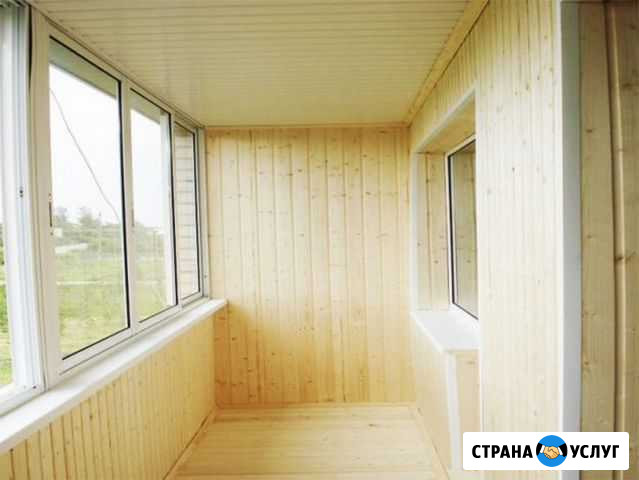 Отделка балконов под ключ Выселки - изображение 1