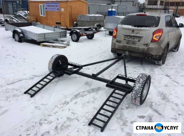 Аренда прицепа-подката для эвакуации автомобиля Тобольск - изображение 1