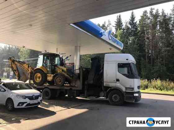 Грузовой Эвакуатор Перевозка спецтехники Санкт-Петербург