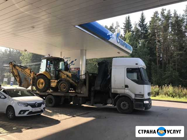 Грузовой Эвакуатор Перевозка спецтехники Санкт-Петербург - изображение 1