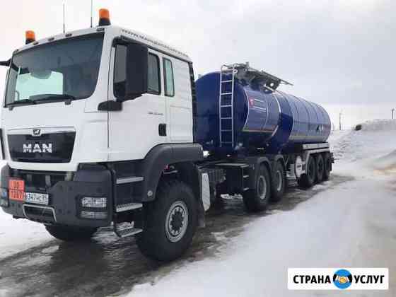 Автоперевозки Дизтопливо Нефть MAN 6*6 и 6*2 Новый Уренгой