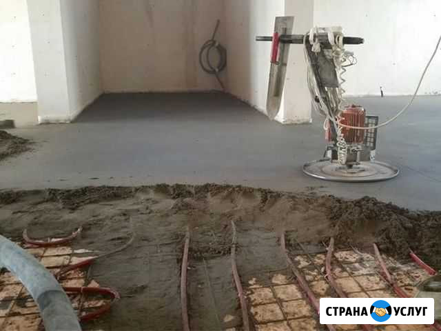 Стяжка полусухая с шумоизоляцией под теплый пол Каспийск - изображение 1