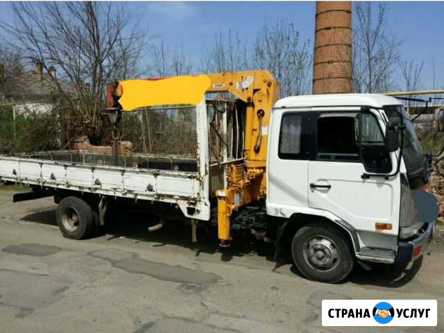 Манипулятор Стрела 3 тонны борт 6 тонн кузов 5 мет Майкоп - изображение 1