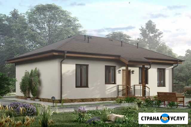 Строительство дома проект Загорянка из газобетона Орехово-Зуево - изображение 1