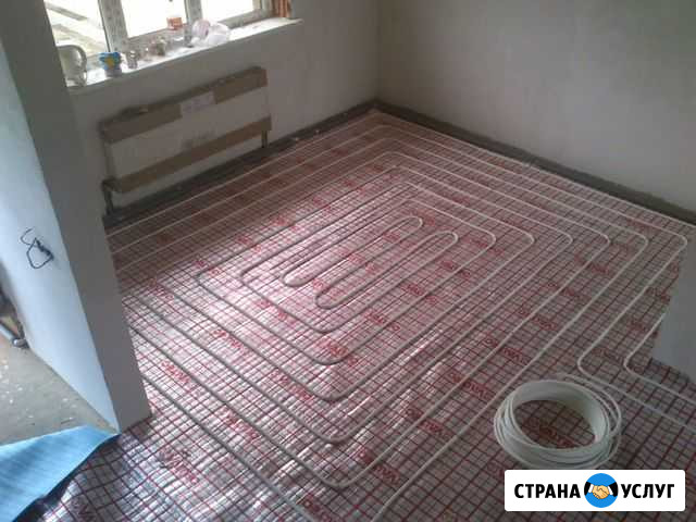 Установка теплых полов, монтаж отопления, котлы Сенной - изображение 1