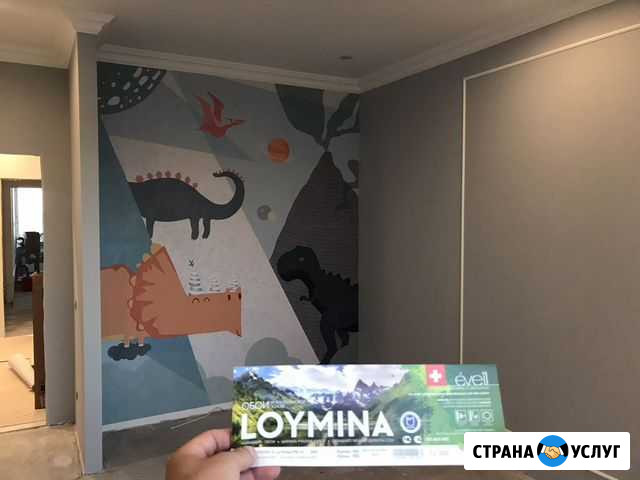 Поклейка обоев Подольск - изображение 1
