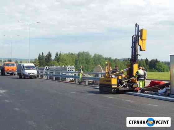 Монтаж барьерного ограждения Пермь