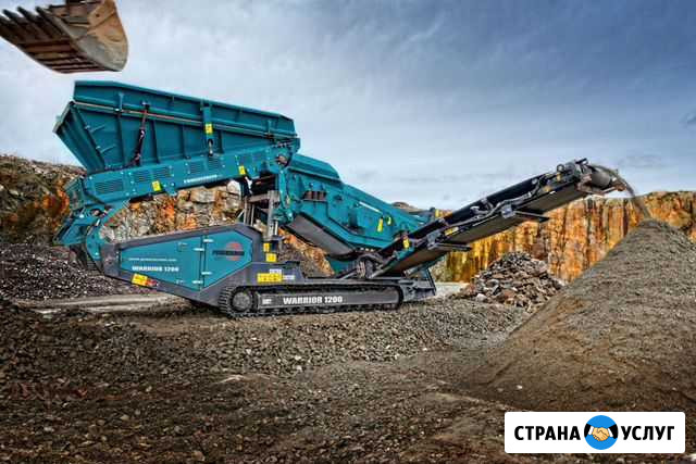 Аренда мобильного грохота Warrior 1200 Санкт-Петербург - изображение 1