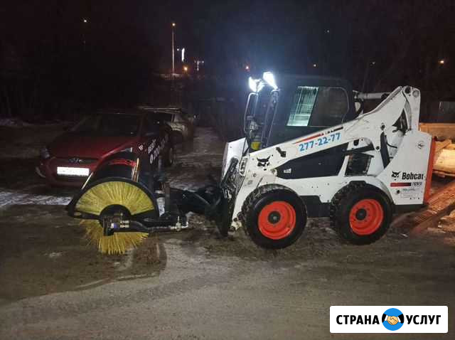 Услуги спецтехники bobcat, бобкэт, мини погрузчик Красноярск - изображение 1