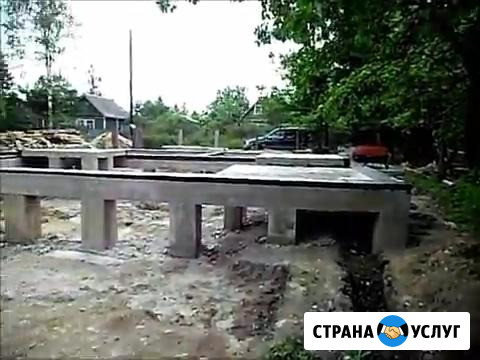 Подъем домов, укрепление свайных фундамент-железобетоном, ямобуры, копка траншей Краснодар - изображение 1