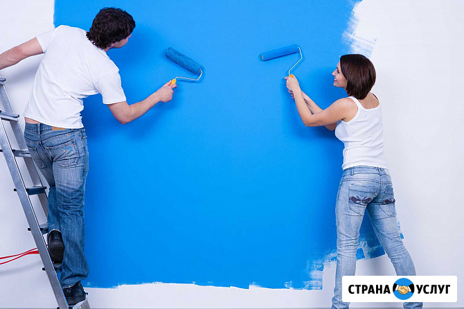 Покраска стен, потолков, шпатлевка Тольятти - изображение 1